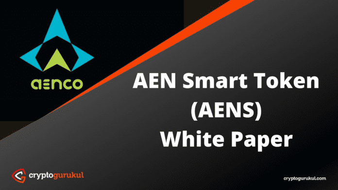 AEN Smart Token AENS White Paper