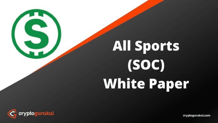 All Sports SOC White Paper