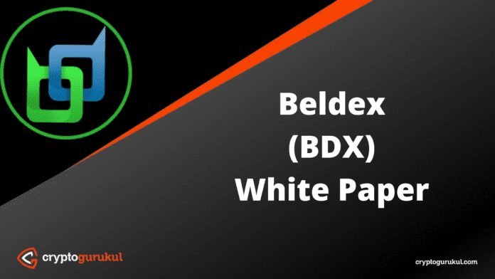 Beldex BDX White Paper