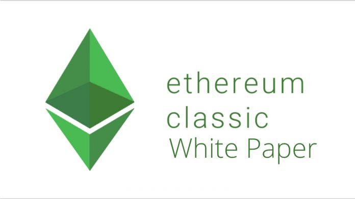 Ethereum Classic ETC White Paper