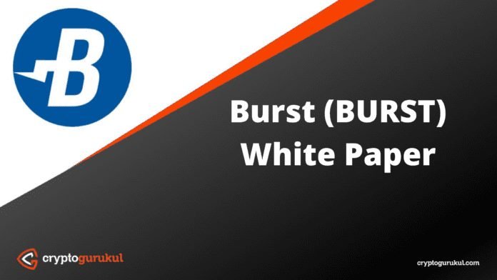 Burstcoin BURST White Paper