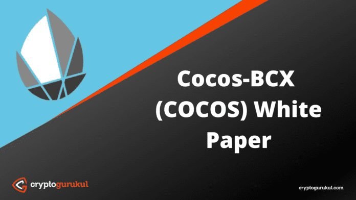 Cocos-BCX COCOS White Paper