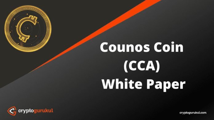 Counos Coin CCA White Paper