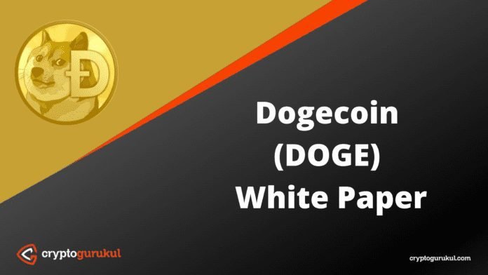 Dogecoin DOGE White Paper