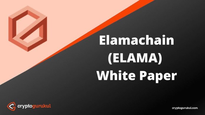 Elamachain ELAMA White Paper