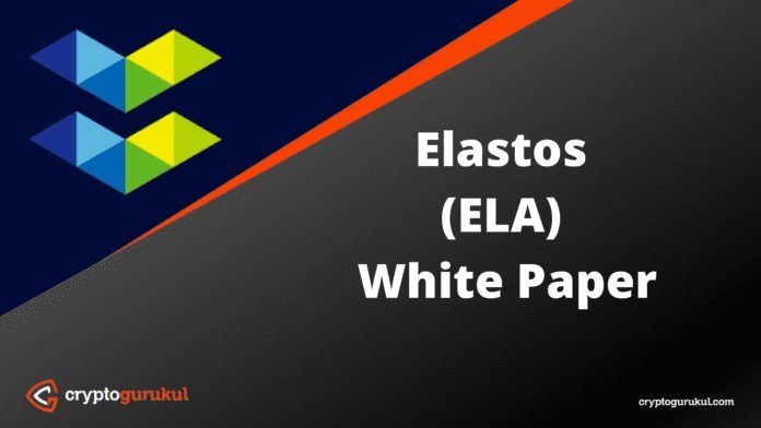 Elastos ELA White Paper