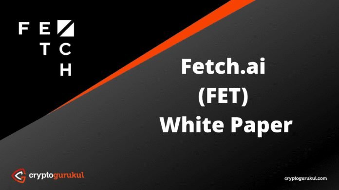 Fetch ai FET White Paper