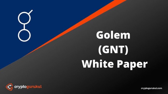 Golem GNT White Paper