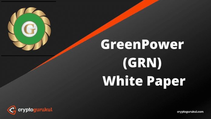 GreenPower GRN White Paper