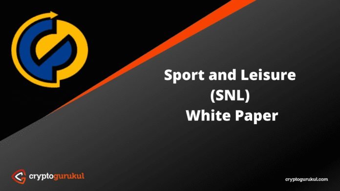 Sport and Leisure SNL White Paper