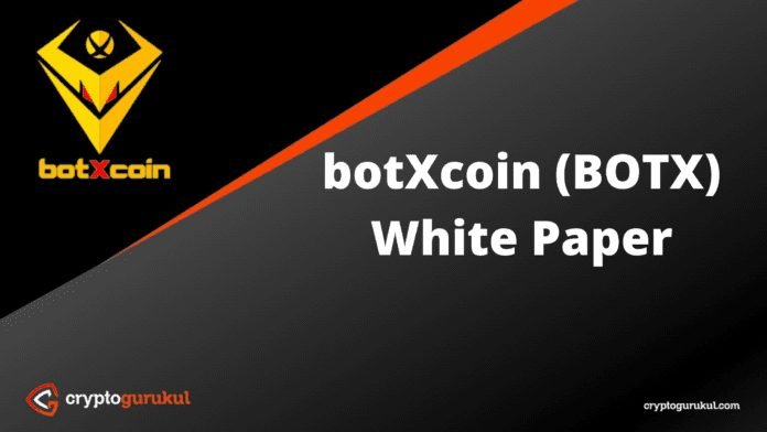 botXcoin BOTX White Paper