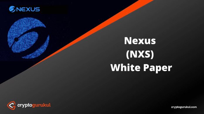 Nexus NXS White Paper