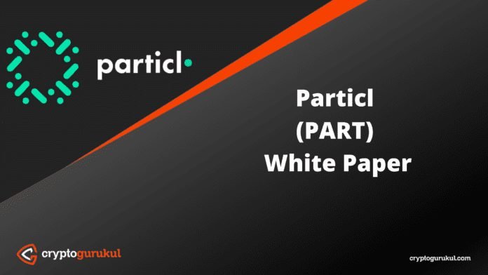 Particl PART White Paper