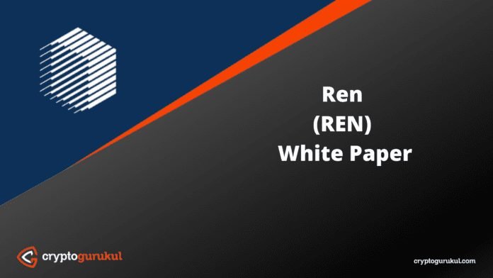 REN White Paper