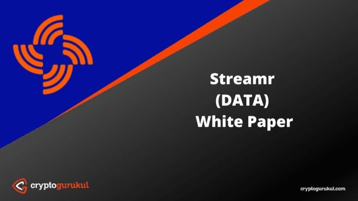 Streamr DATA White Paper
