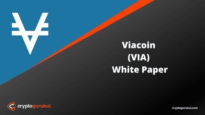 Viacoin VIA White Paper