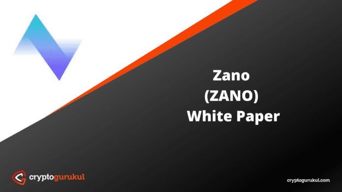 ZANO White Paper