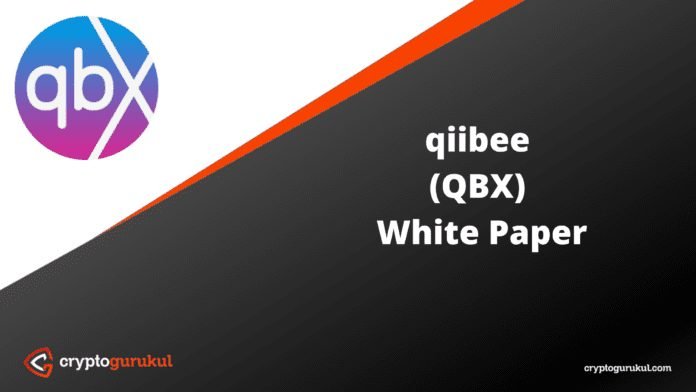 qiibee QBX White Paper