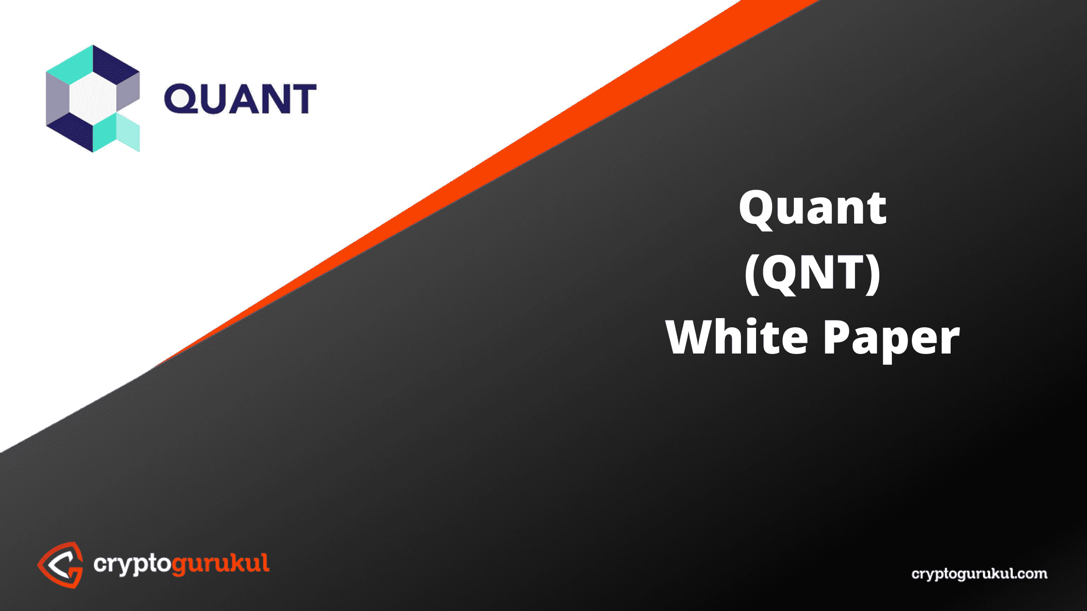 Quant QNT White Paper - CryptoGurukul