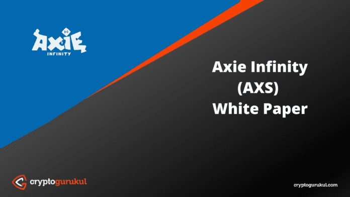 Axie Infinity AXS White Paper