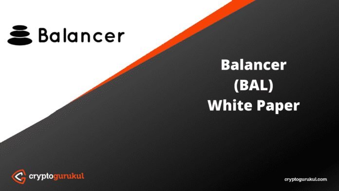 Balancer BAL White Paper
