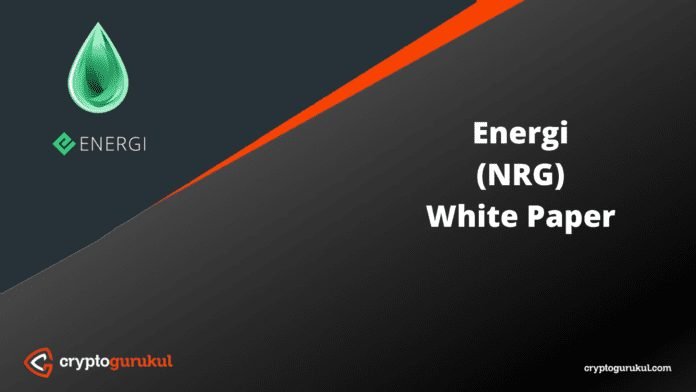 Energi NRG White Paper