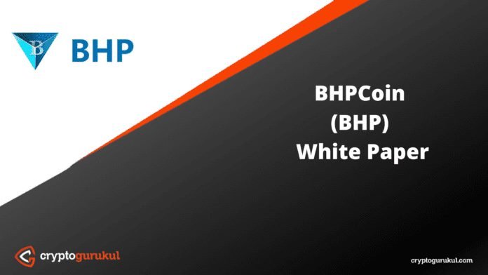 BHPCoin BHP White Paper