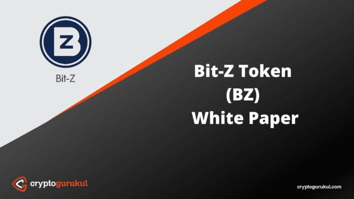 Bit-Z Token BZ White Paper