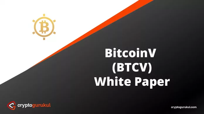BitcoinV BTCV White Paper