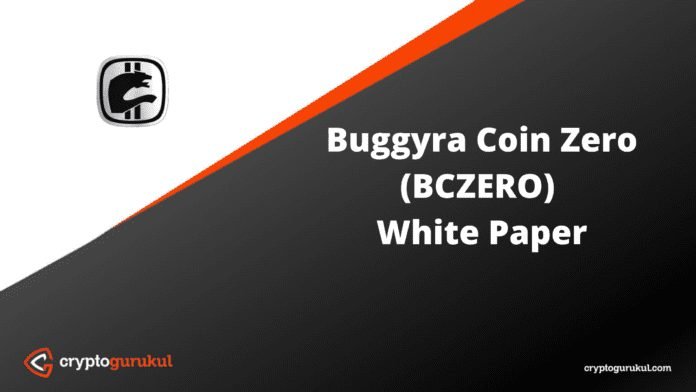 Buggyra Coin Zero BCZERO White Paper