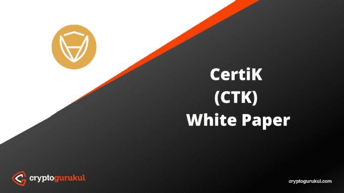 CertiK CTK White Paper
