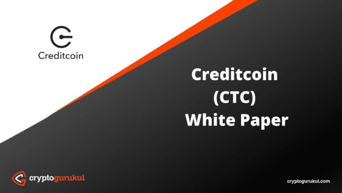Creditcoin CTC White Paper
