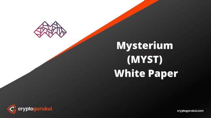 Mysterium MYST White Paper