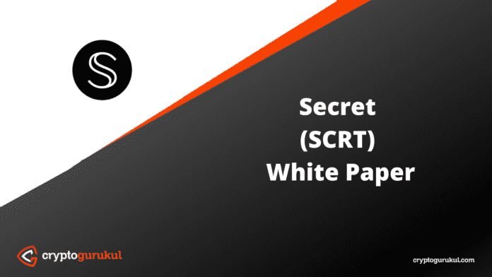 Secret SCRT White Paper