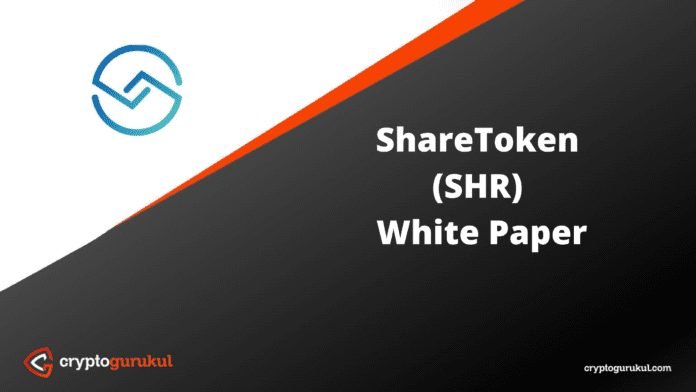 ShareToken SHR White Paper