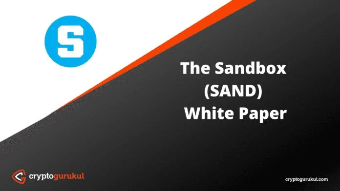 The Sandbox SAND White Paper
