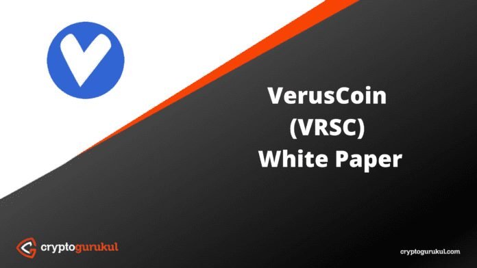VerusCoin VRSC White Paper