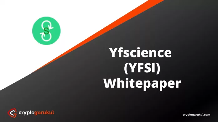 Yfscience YFSI White Paper
