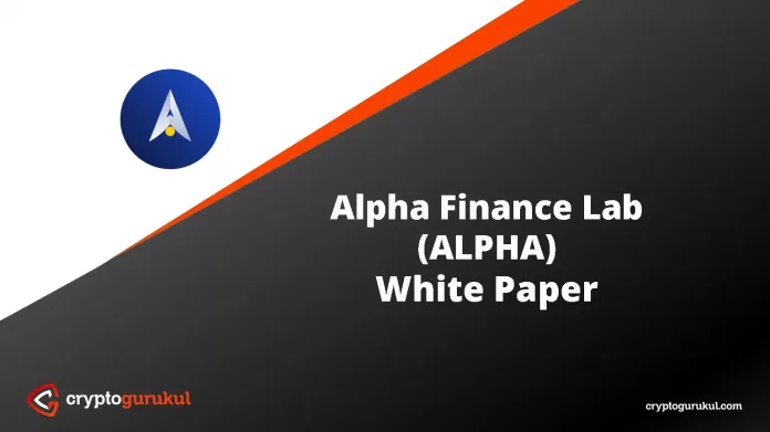 Alpha Finance Lab ALPHA White Paper