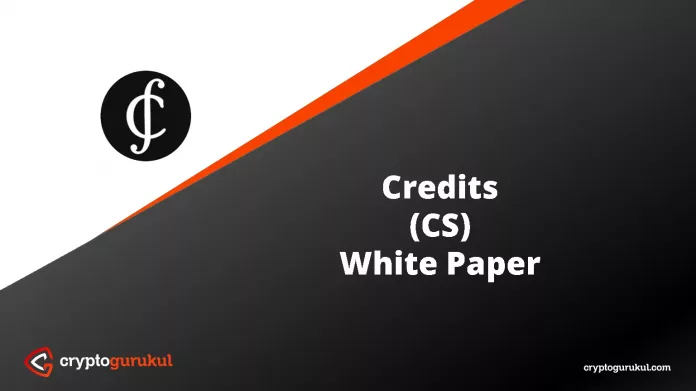 Credits CS White Paper
