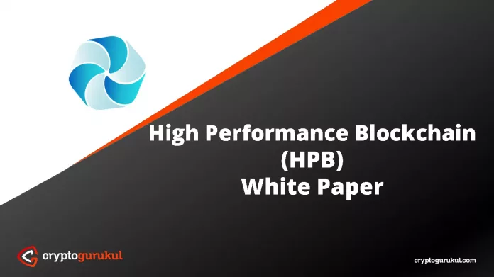 High Performance Blockchain HPB White Paper