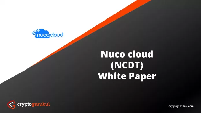 Nuco cloud NCDT White Paper