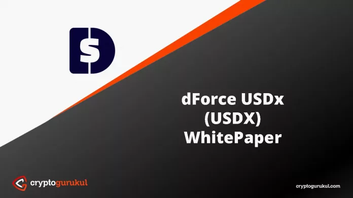 dForce USDx USDX White Paper